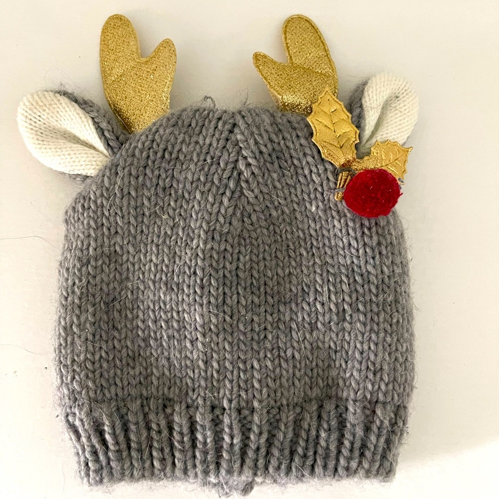 Baby Girl Reindeer Hat